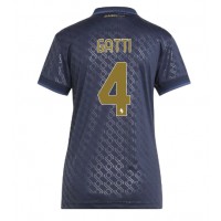 Echipament fotbal Juventus Federico Gatti #4 Tricou Treilea 2024-25 pentru femei maneca scurta